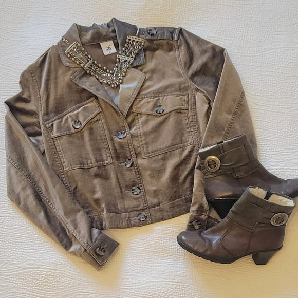 Size XS: CAbi Sunday Topper Jacket Style 3377 - Picture 1 of 4